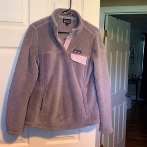 Patagonia re-tool snap t fleece pullover